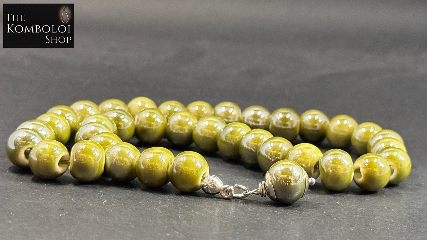 Porcelain 33 Bead Worry Beads