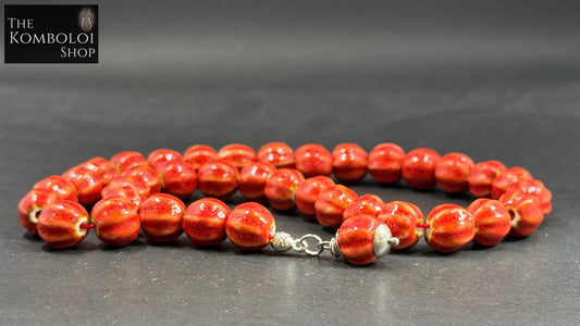 Porcelain 33 Bead Worry Beads