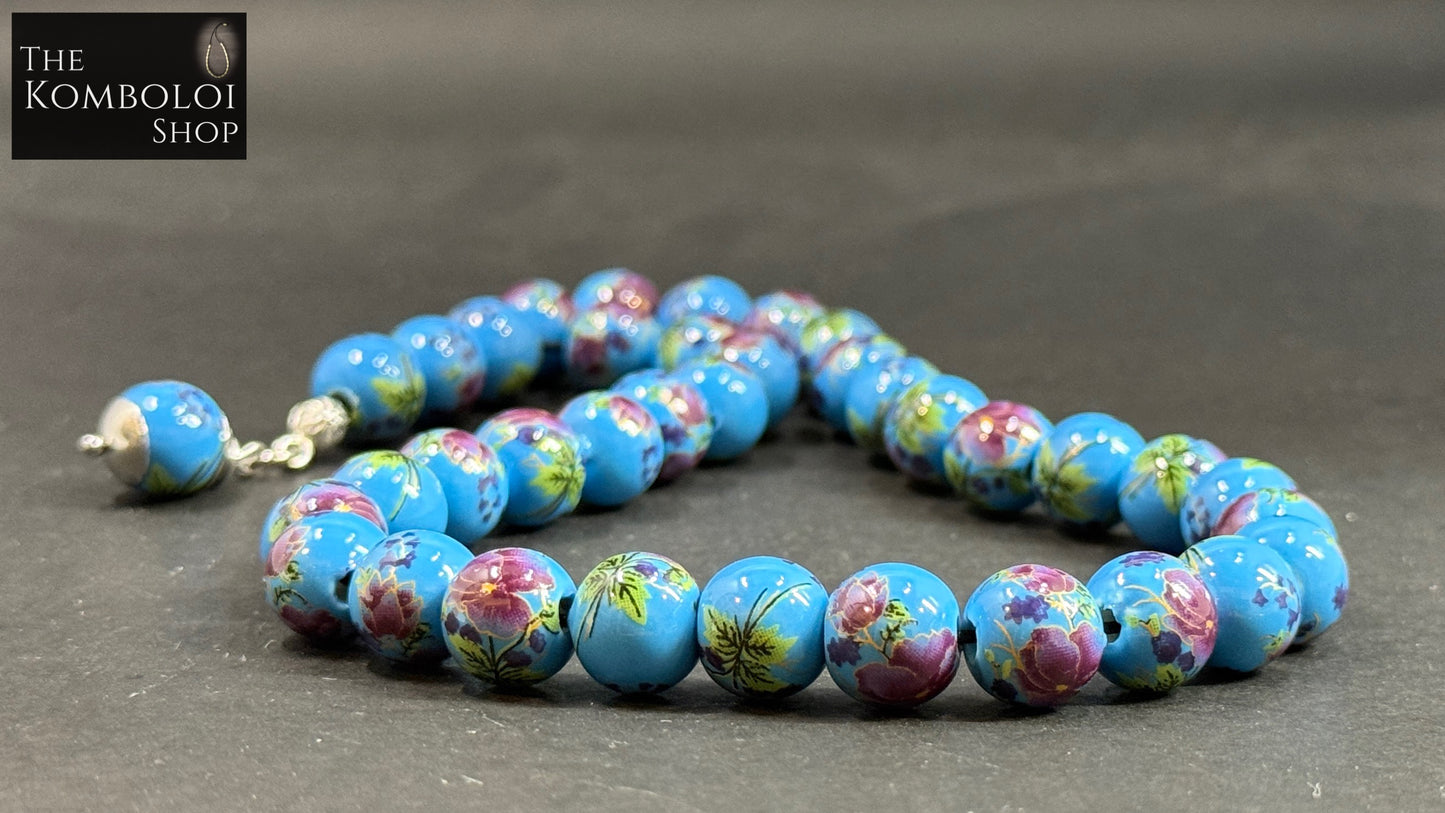 Porcelain 33 Bead Worry Beads