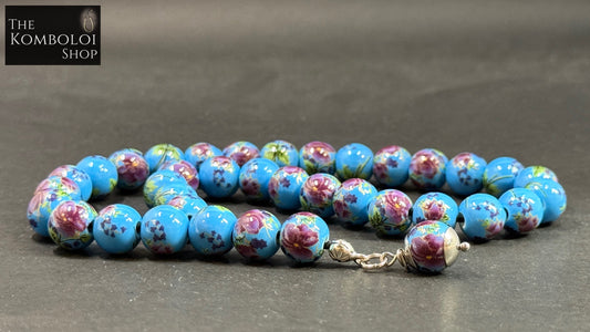 Porcelain 33 Bead Worry Beads