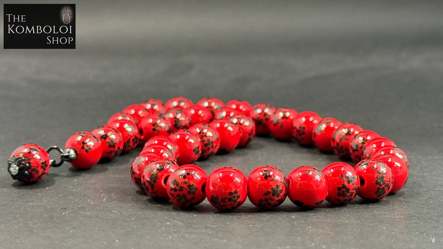 Porcelain 33 Bead Worry Beads