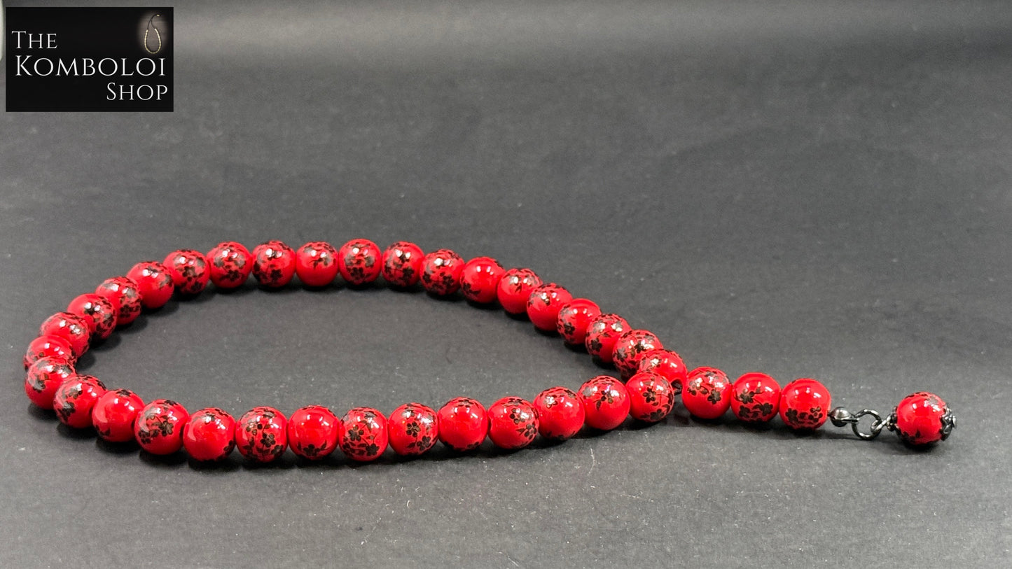 Porcelain 33 Bead Worry Beads