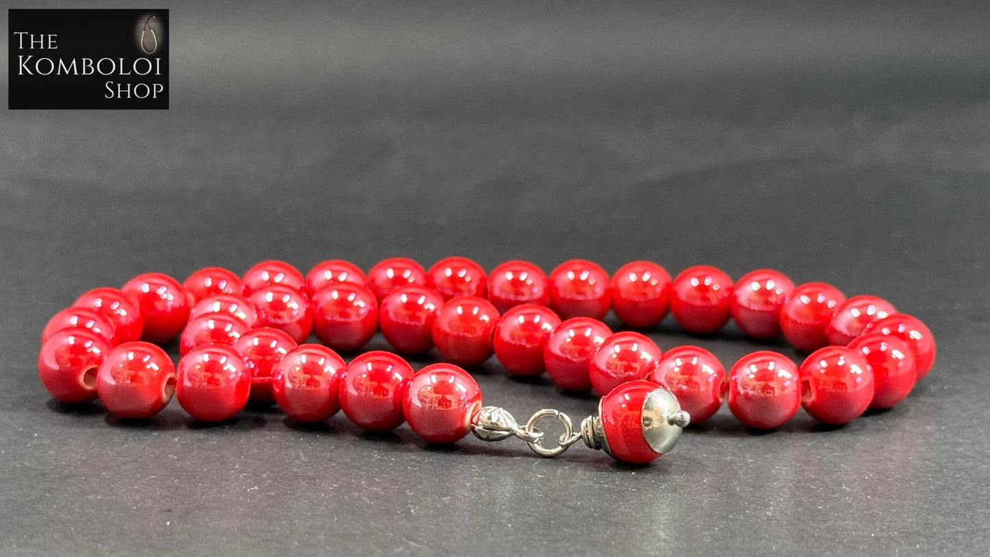Porcelain 33 Bead Worry Beads
