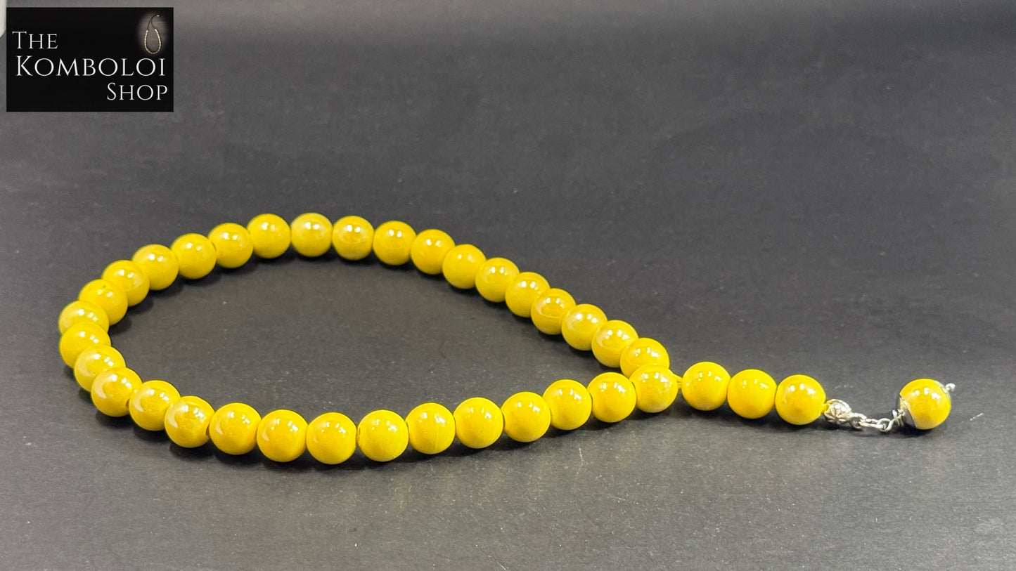 Porcelain 33 Bead Worry Beads