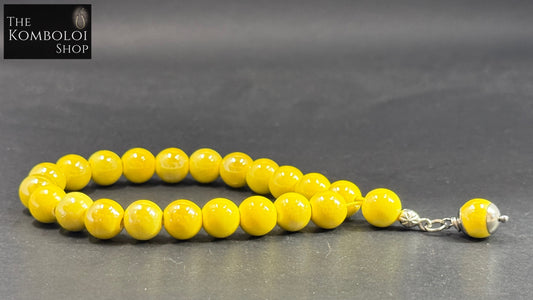 Porcelain Compact Worry Beads