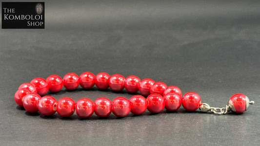 Porcelain Compact Worry Beads