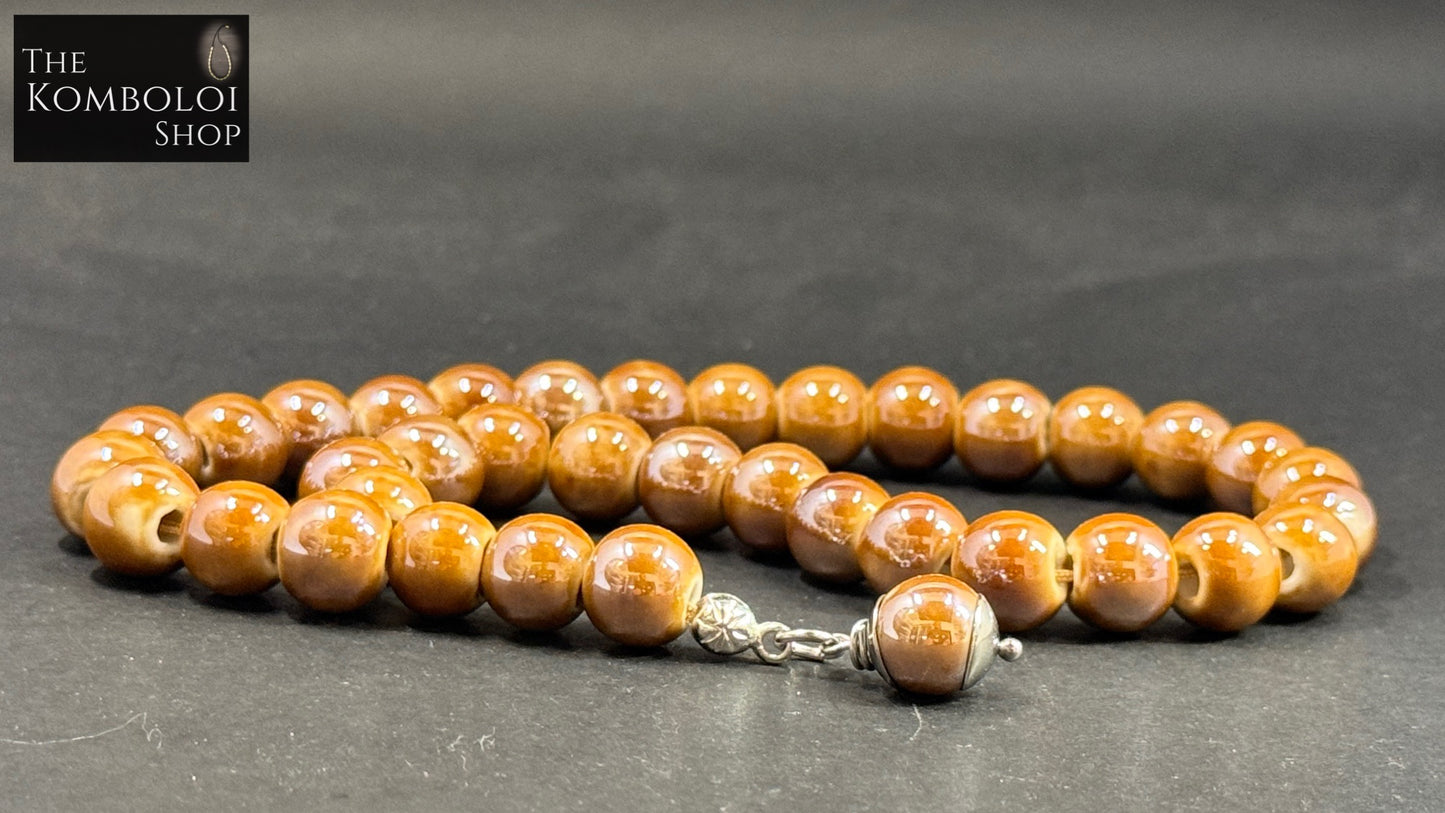 Porcelain 33 Bead Worry Beads