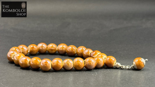Porcelain Compact Worry Beads