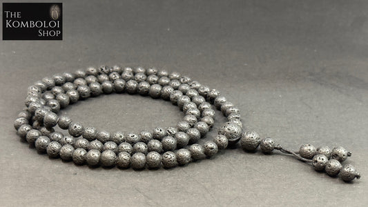 108 Bead Volcanic Lava Mala