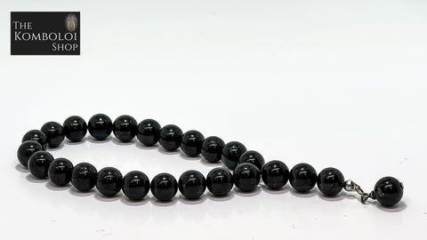 Black Tourmaline Worry Beads