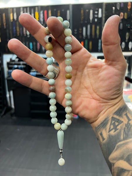Amazonite 33 Bead Worry Beads
