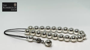 Sterling Silver 925 21 Bead Komboloi / Worry Beads