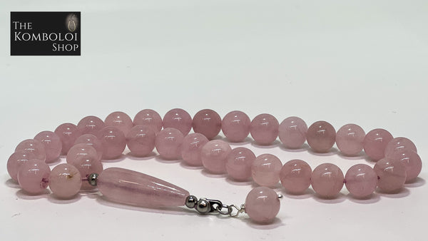 Rose Quartz 33 Bead Worry Beads
