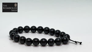 Black Stone Wearable Worry Beads MK II