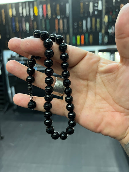 Onyx 33 Bead Worry Beads