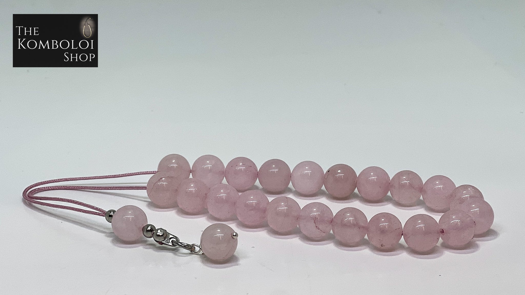 Rose Quartz Komboloi / Worry Beads