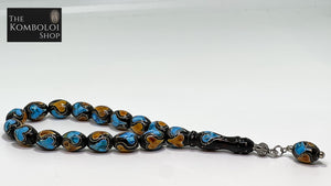 Yusuri (Black Coral) Handheld Worry Beads