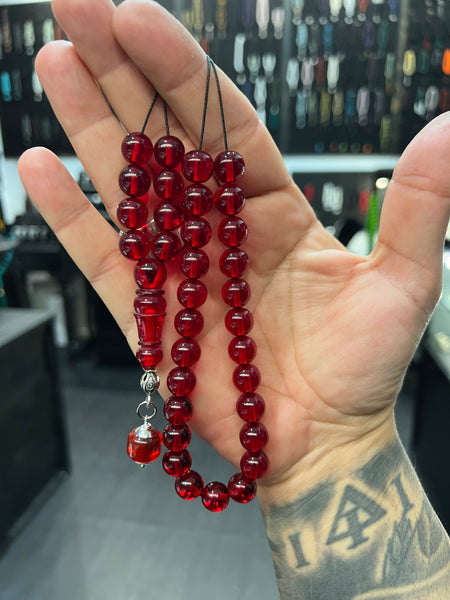 Vintage Egyptian Mastic Komboloi / Worry Beads