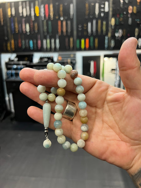 Amazonite 33 Bead Worry Beads