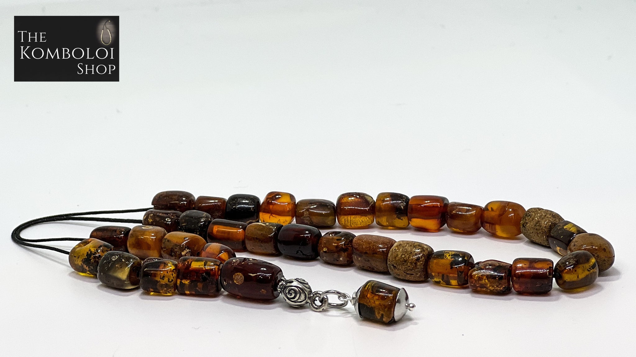 Baltic Amber 33 Bead Komboloi