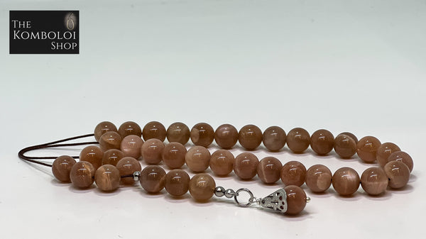 Sunstone 33 Bead Komboloi / Worry Beads