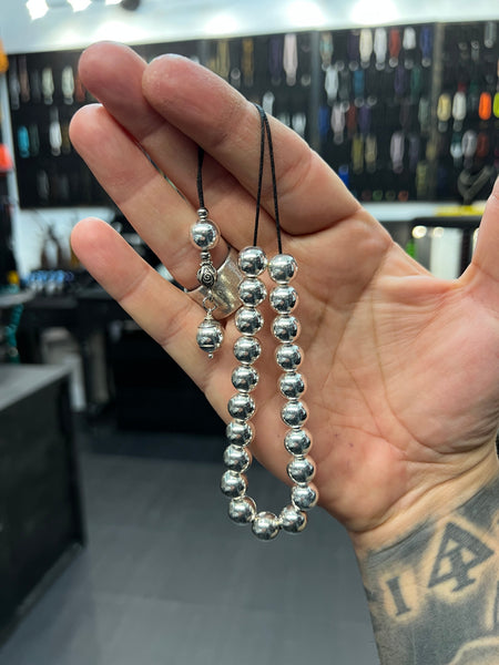 Sterling Silver 925 21 Bead Komboloi / Worry Beads