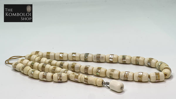 Bone 33 Bead Komboloi / Worry Beads
