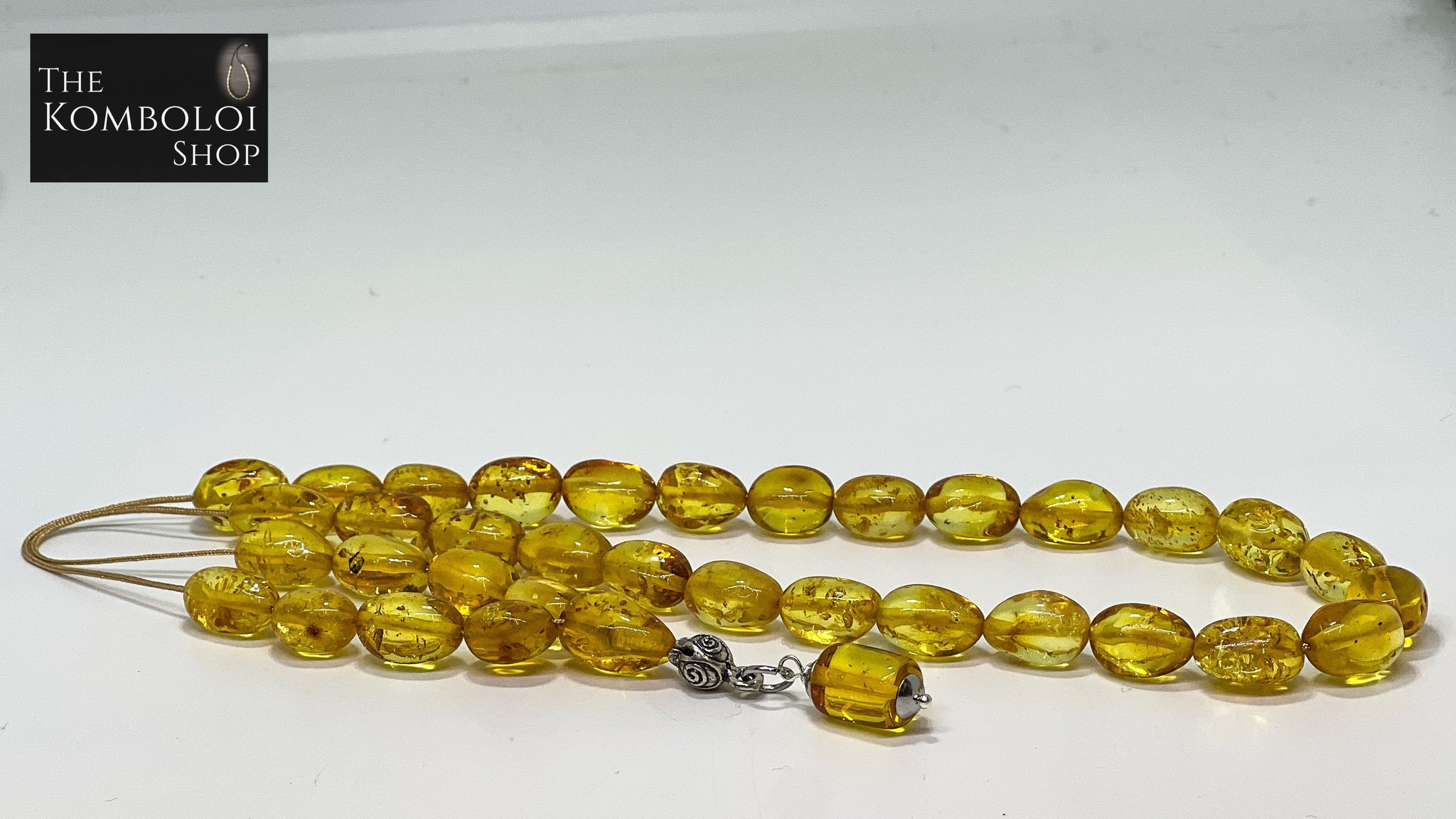 Baltic Amber 33 Bead Komboloi