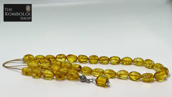 Baltic Amber 33 Bead Komboloi