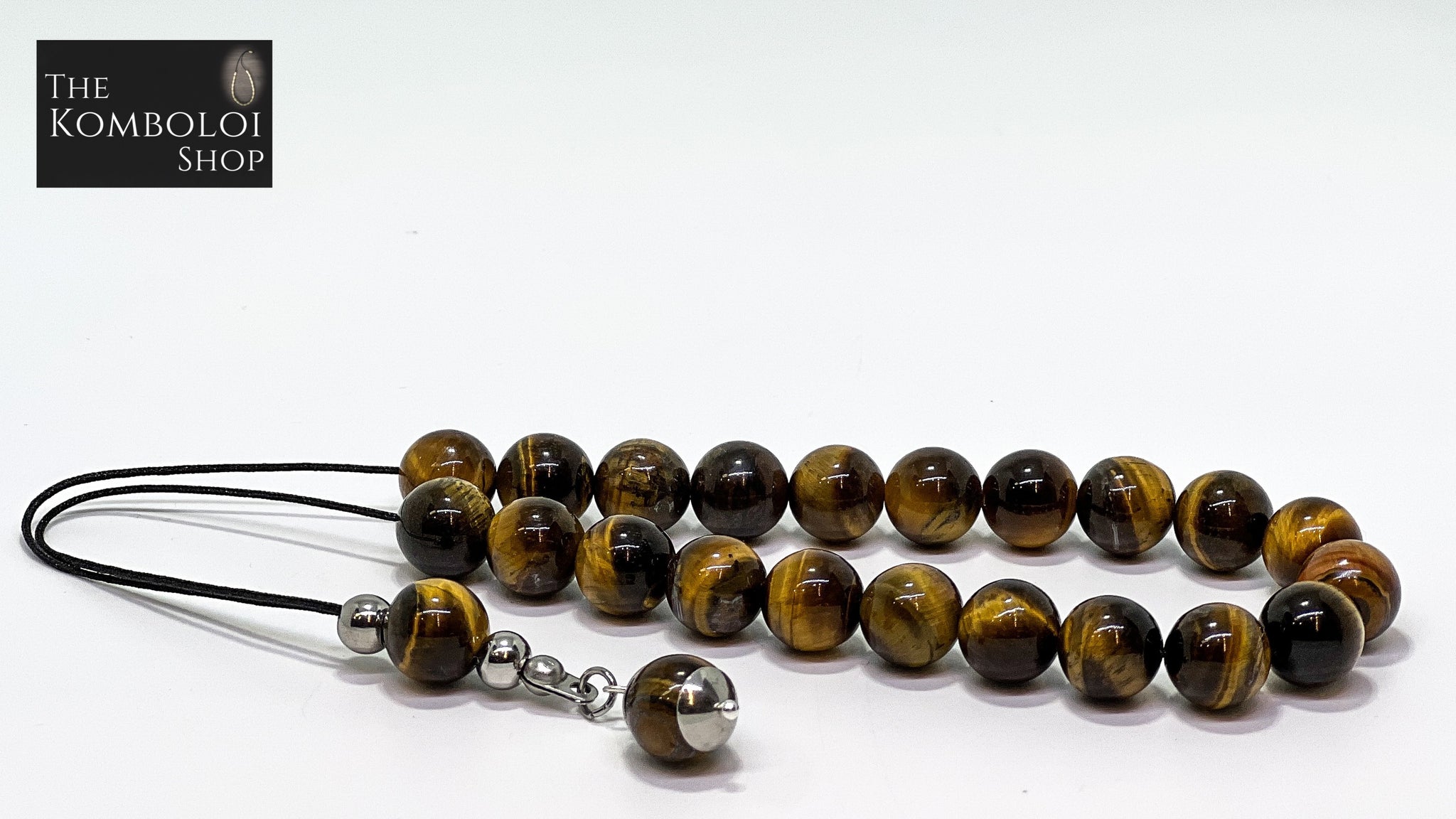 Tiger’s Eye 21 Bead Komboloi