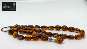 Baltic Amber 33 Bead Komboloi