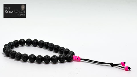 Volcanic Lava Worry Beads - Wearable MK3 (Short)