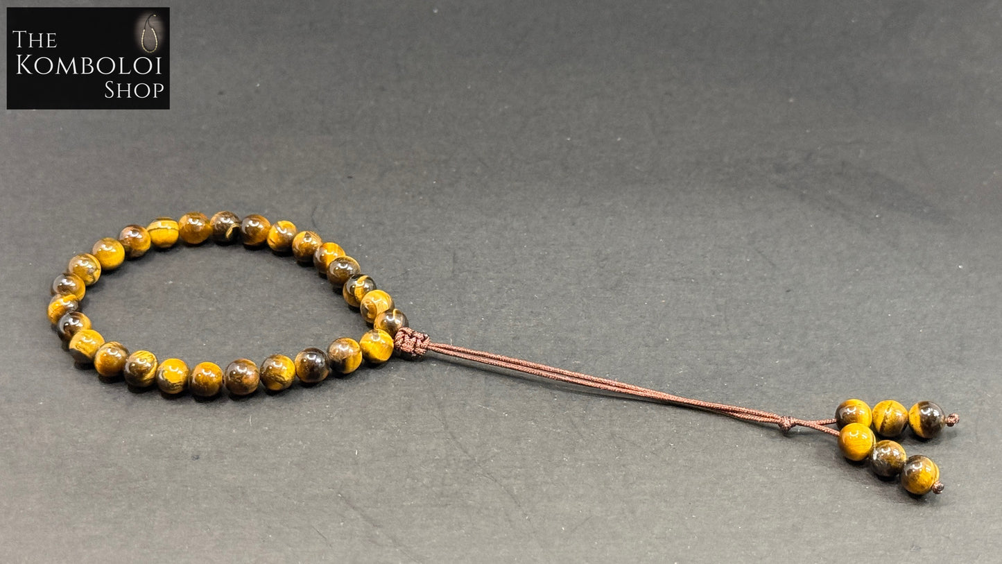 27 Bead Tigers Eye Mala
