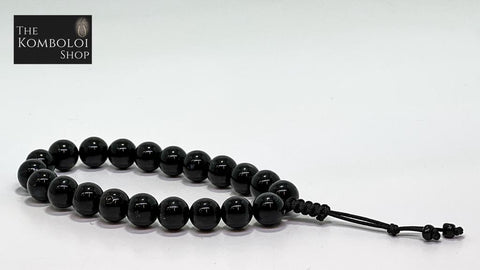 Onyx Worry Beads - Wearable MK3 (Short)