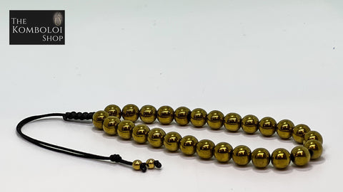 Electroplated Hematite Worry Beads - Wearable MK3 (Long)
