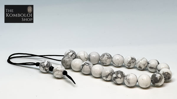 Howlite Wearable Worry Beads