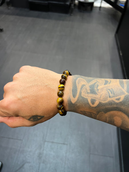 Tigers Eye Worry Beads - Wearable MK3 (Long)