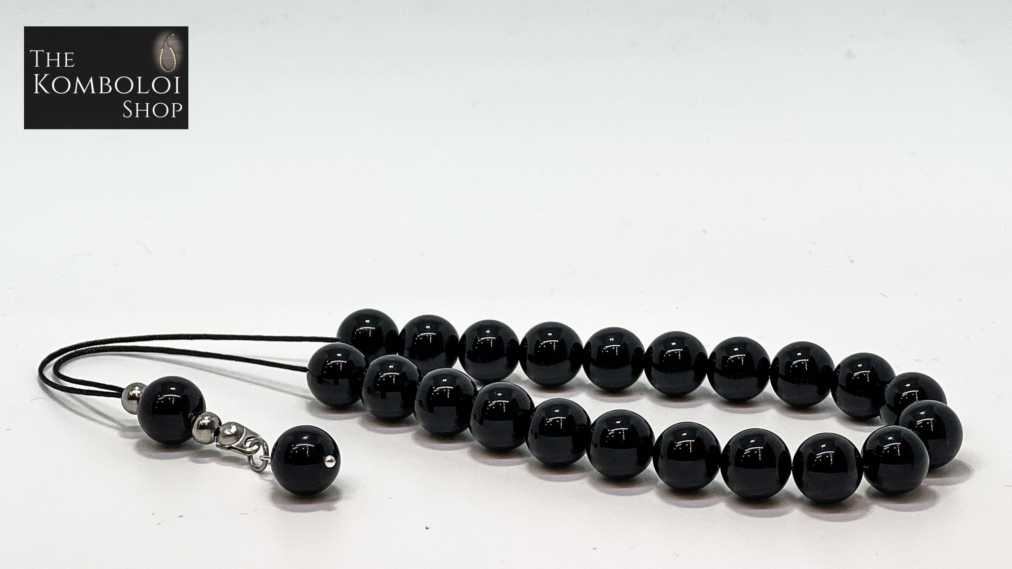 Onyx Komboloi / Worry Beads