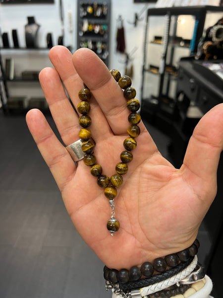 Tigers Eye Worry Beads
