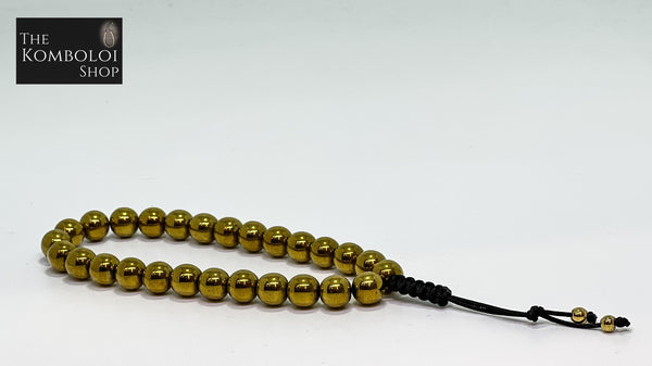 Electroplated Hematite Worry Beads - Wearable MK3 (Short)