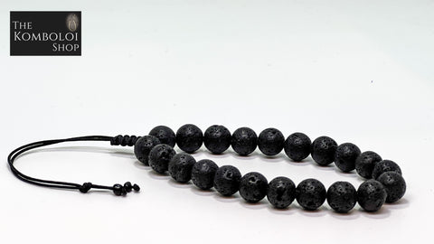 Volcanic Lava Worry Beads - Wearable MK3 (Long)