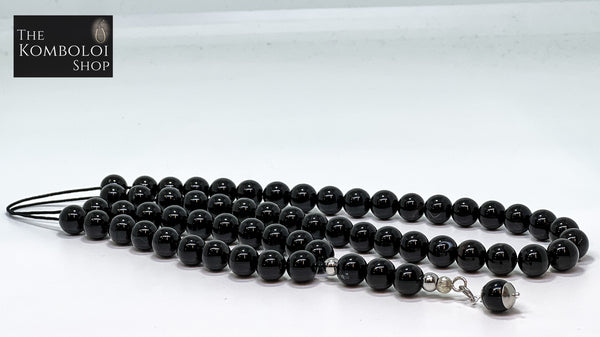 Onyx - Custom Numbered Komboloi / Worry Beads