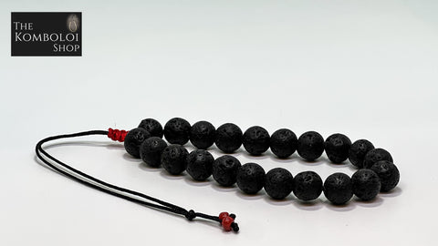Volcanic Lava Worry Beads - Wearable MK3 (Long)
