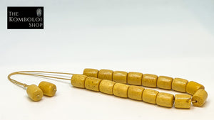 Pressed Baltic Amber Komboloi / Worry Beads