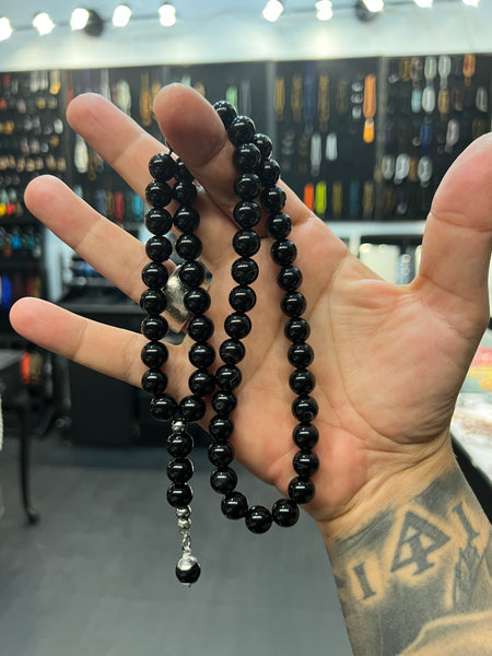 Onyx - Custom Numbered Komboloi / Worry Beads