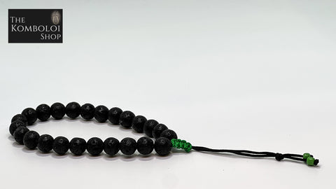 Volcanic Lava Worry Beads - Wearable MK3 (Short)