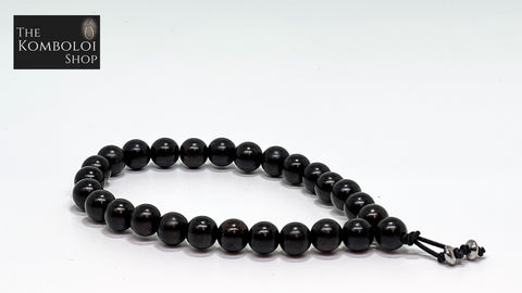 Ebony Wearable Worry Beads MK II