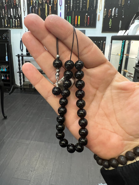 Onyx Komboloi / Worry Beads