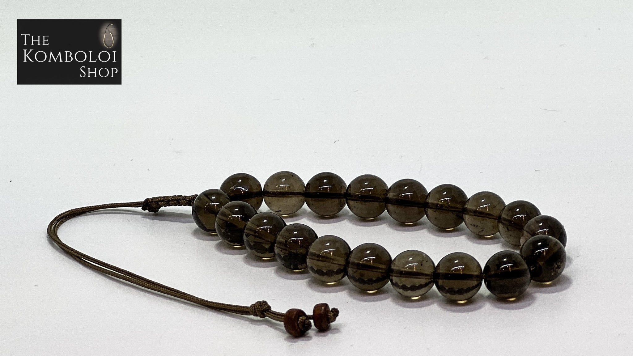 Smokey Quartz Worry Beads - Wearable MK3 (Long)