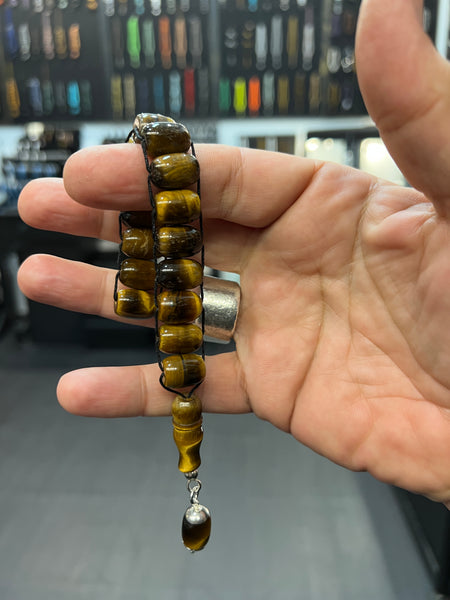 Prison Series Russian Chetki (Tigers Eye)